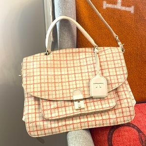 Tory Burch vinyl medium size bag